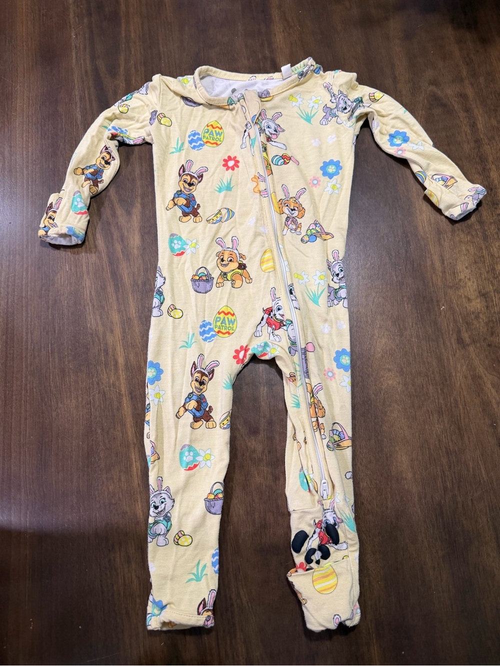 Paw Patrol Bellabu Bear Bamboo Zippy